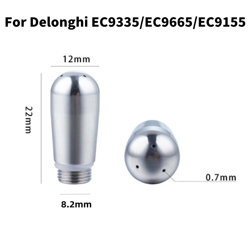 Steam Wand Tip - For Delonghi EC9335/EC9665/EC9155 Coffee Machine Steam