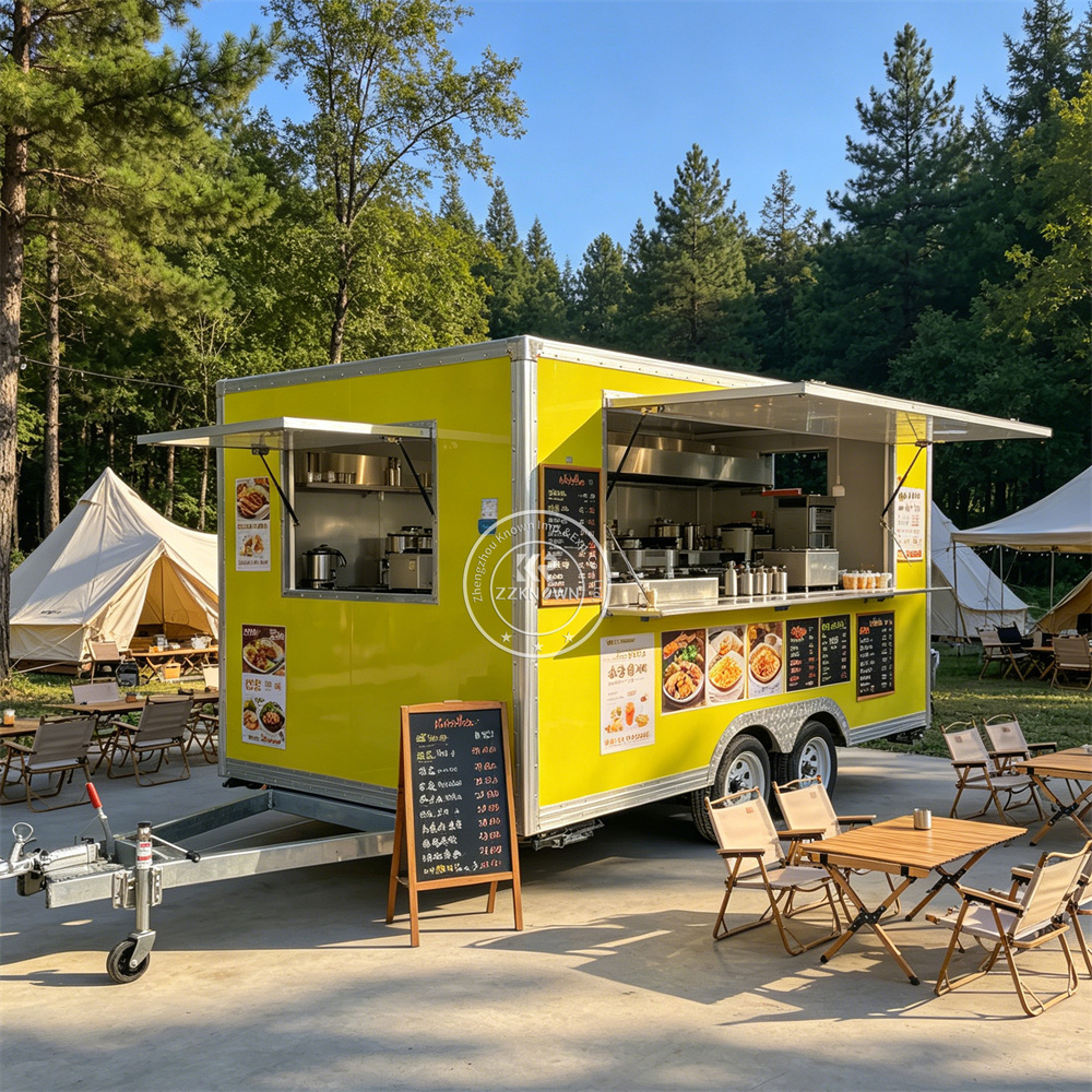 Quality Coffee Equipment - Mobile BBQ Food Truck Coffee Juice