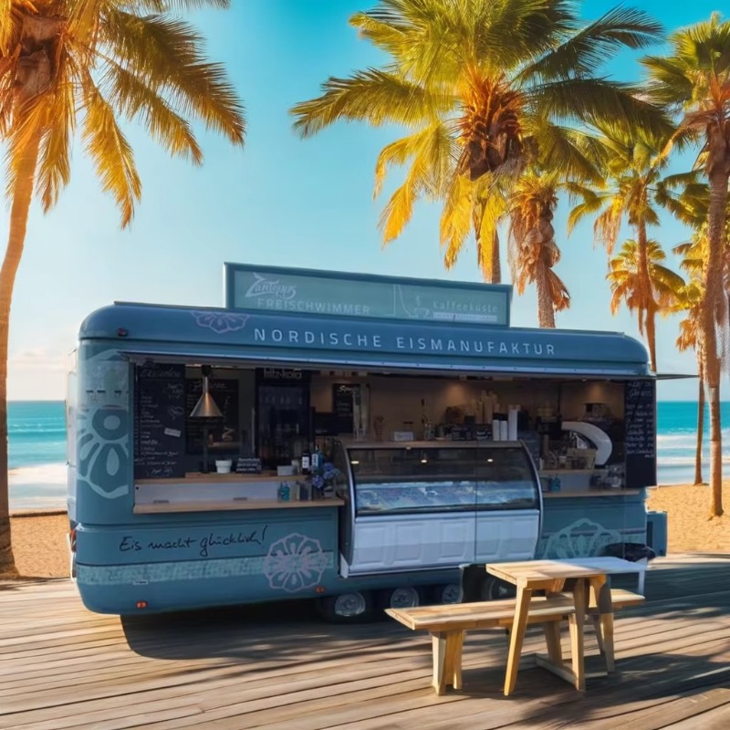 Quality Coffee Equipment - Fully Equipped Customized Mobile Bars Taco
