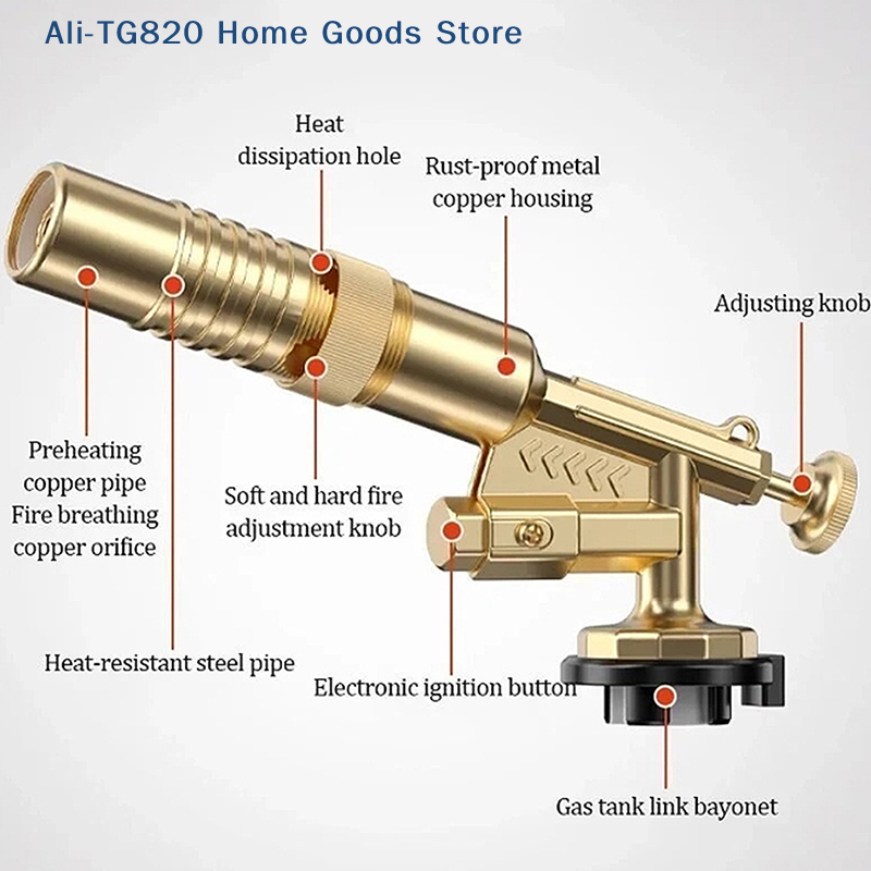 [TG820]All Bronze Gas Torch We – Steam Wand Tip Bewertung und Preis