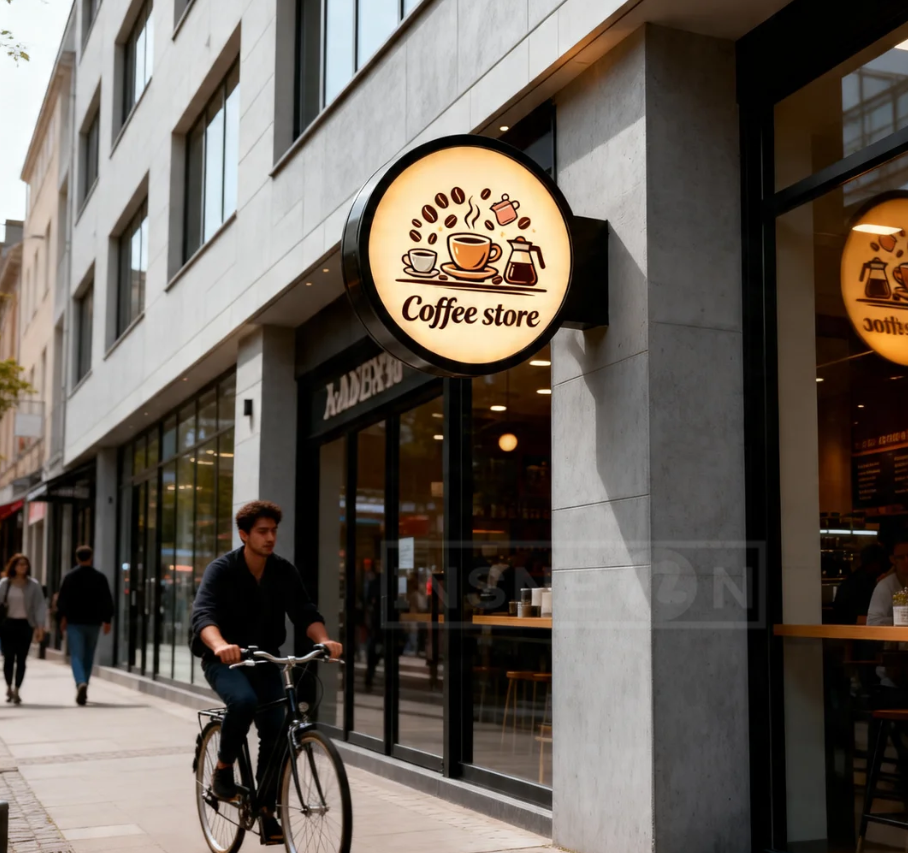 Double-Sided Outdoor Business  – Coffee Equipment And Supplies Bewertung und Preis