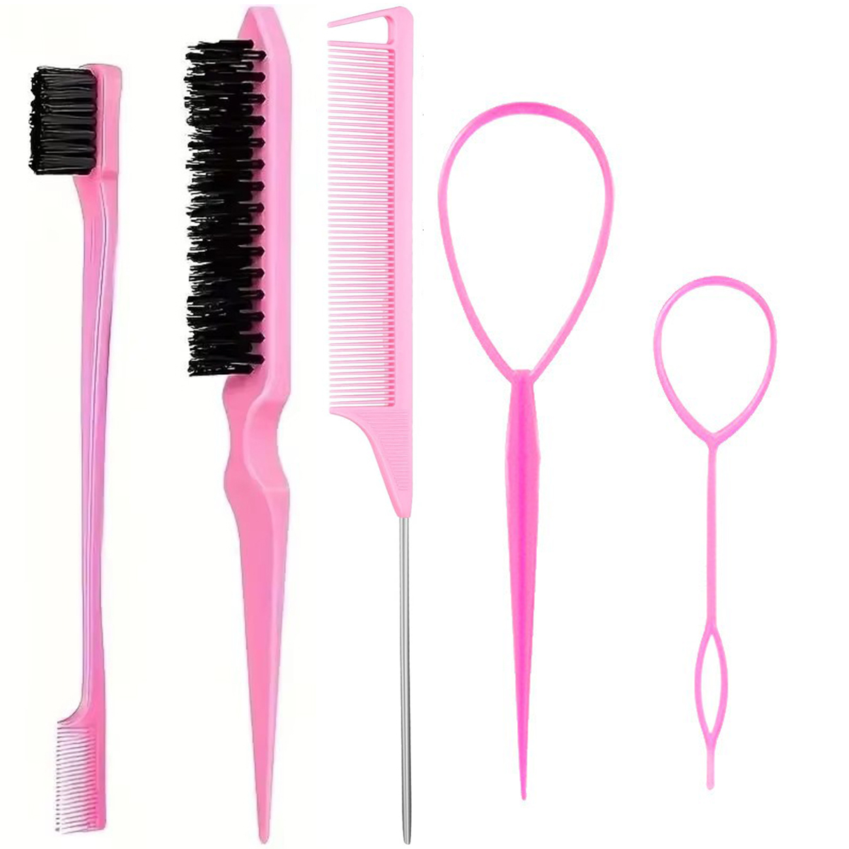3/5Pcs Hairdressing Tools Poin – Group Head Brush Bewertung und Preis