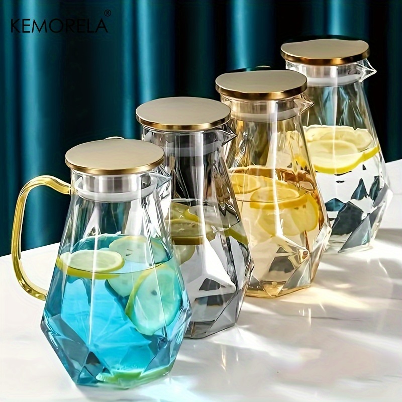 1PCS Diamond Texture Glass Tea – Coffee Equipment Home Bewertung und Preis