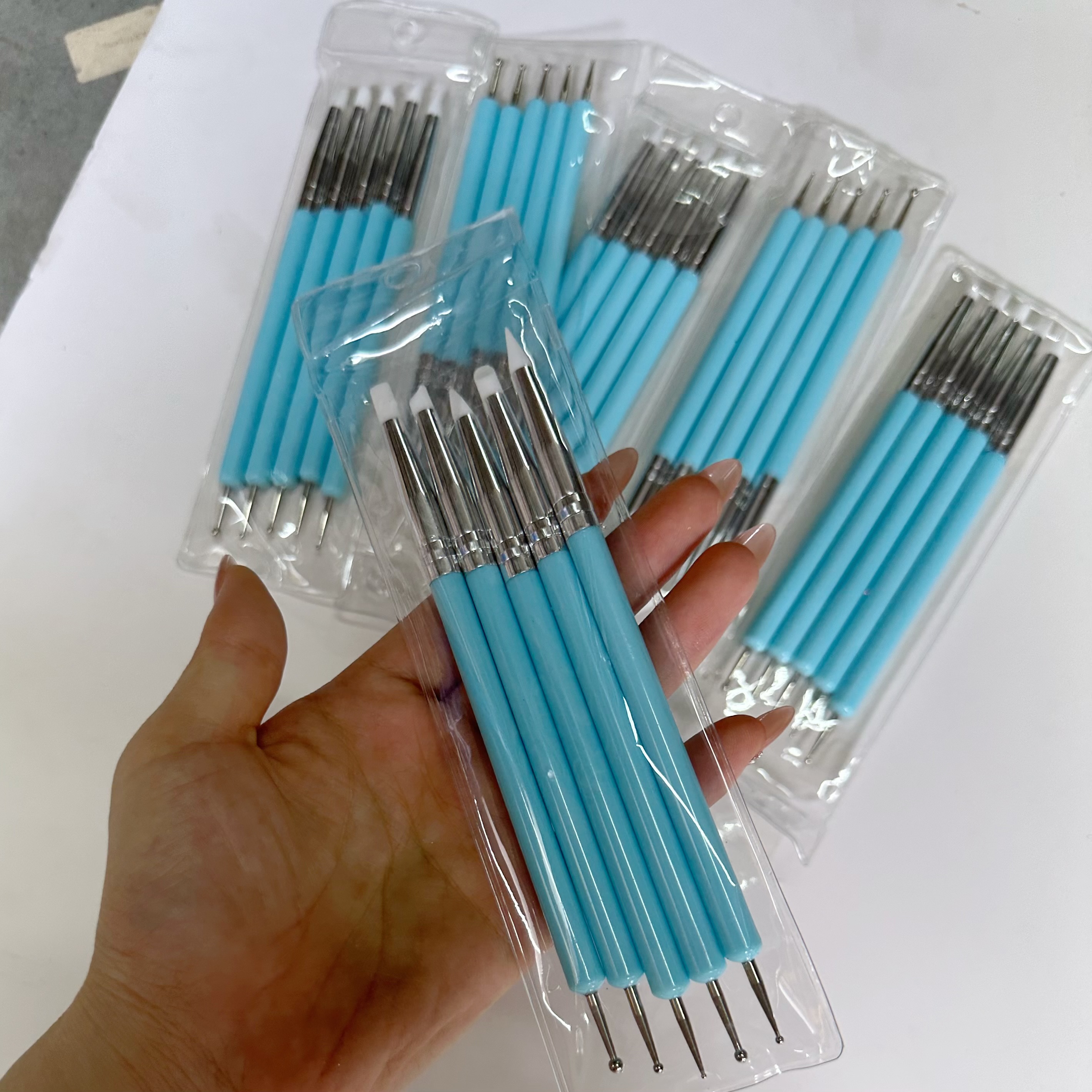 5pcs/Set Double-ended Silicone – Group Head Brush Bewertung und Preis