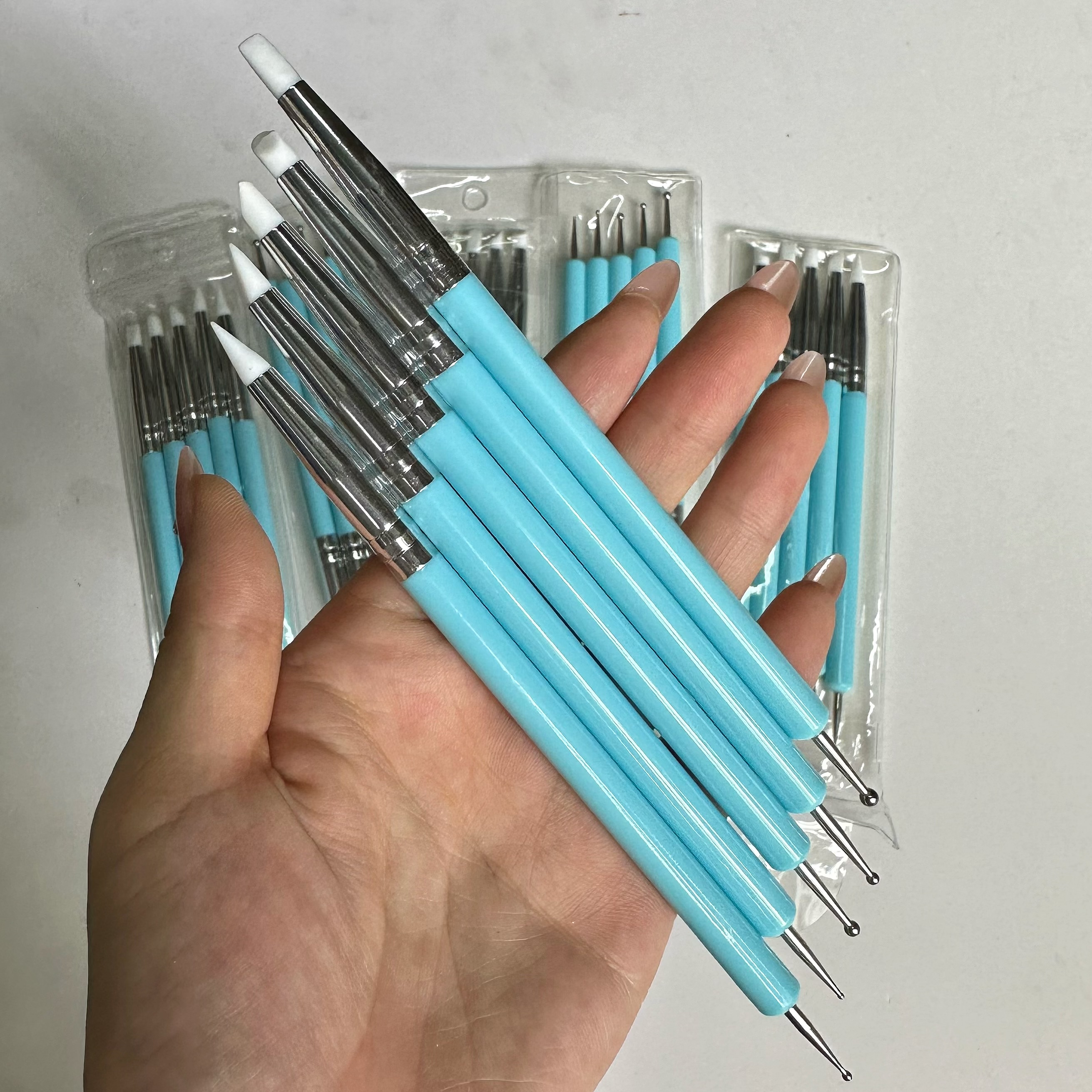 5pcs/Set Double-ended Silicone – Group Head Brush Bewertung und Preis