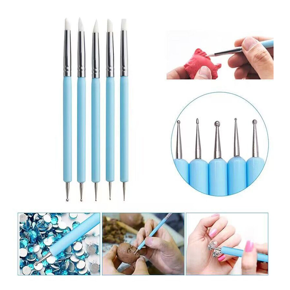 5pcs/Set Double-ended Silicone – Group Head Brush Bewertung und Preis