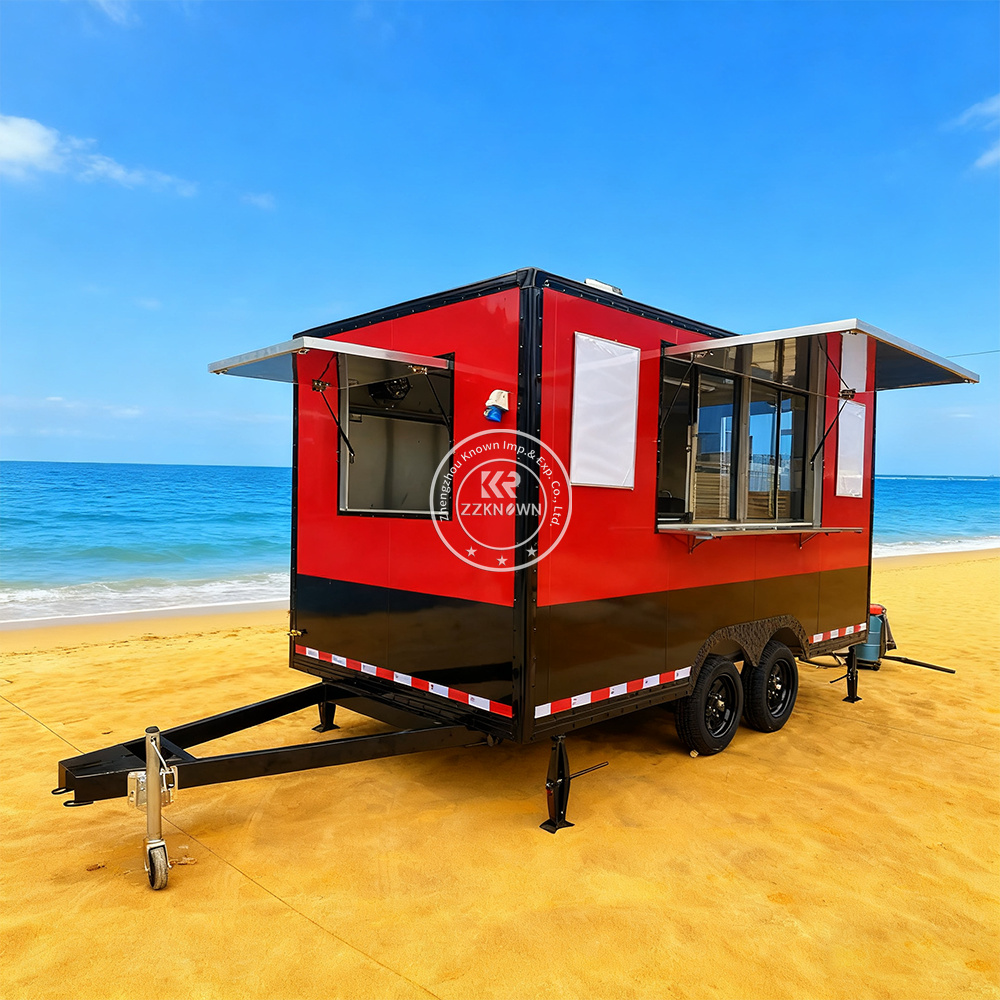 Customized Fast Food Truck Ful – Coffee Equipment For Sale Bewertung und Preis