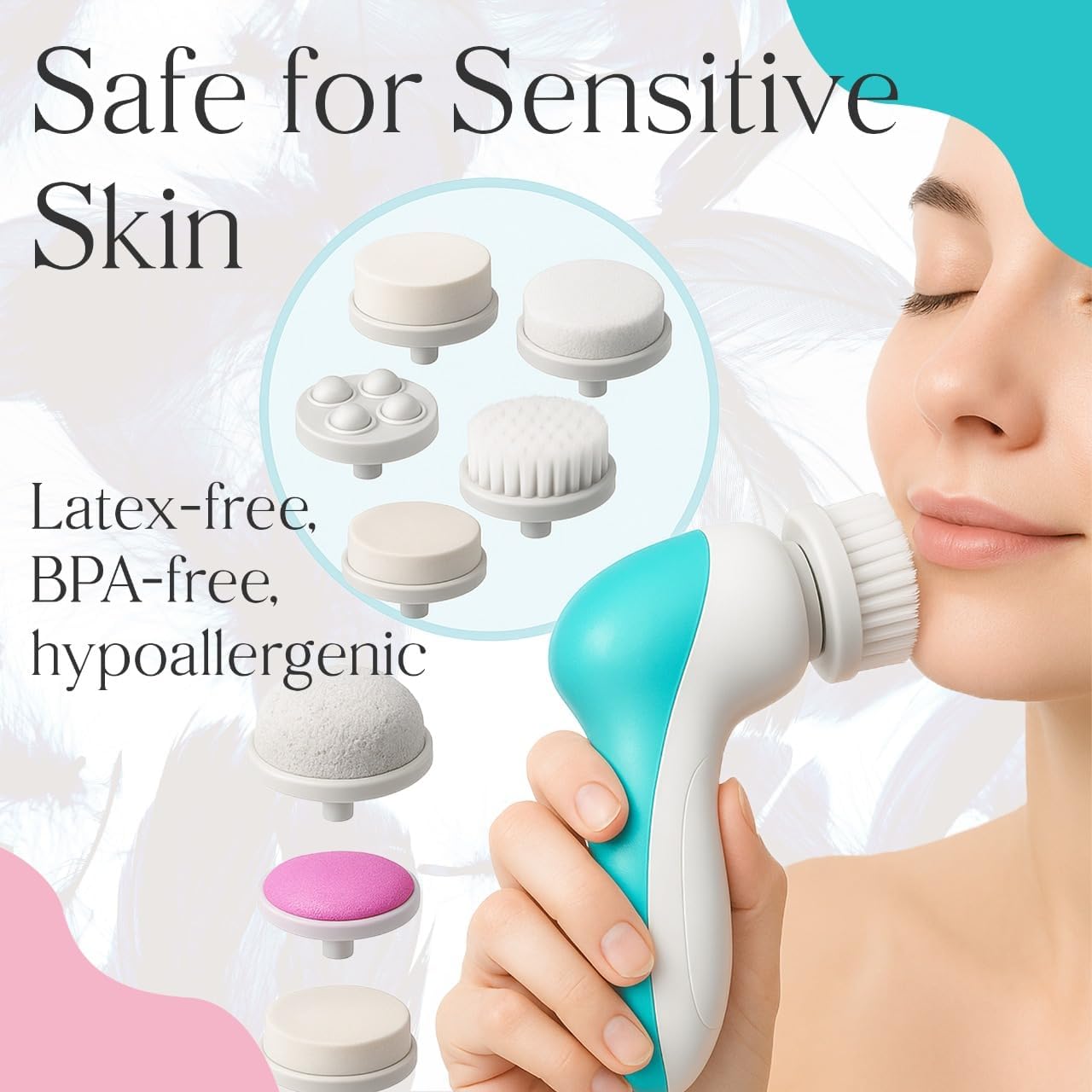 Blue/Pink Cleansing brush/face – Group Head Brush Bewertung und Preis