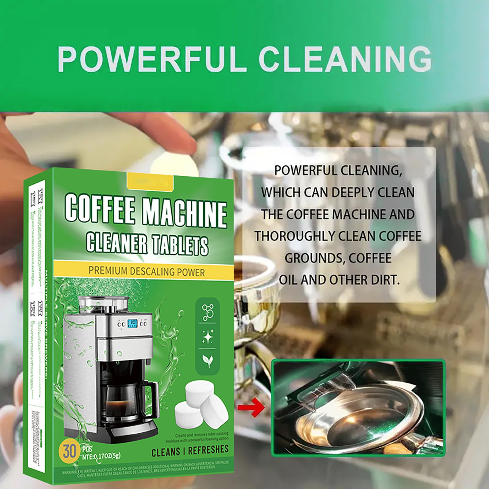 Coffee Machine Cleaning Tablet – Coffee Equipment Cleaner Bewertung und Preis