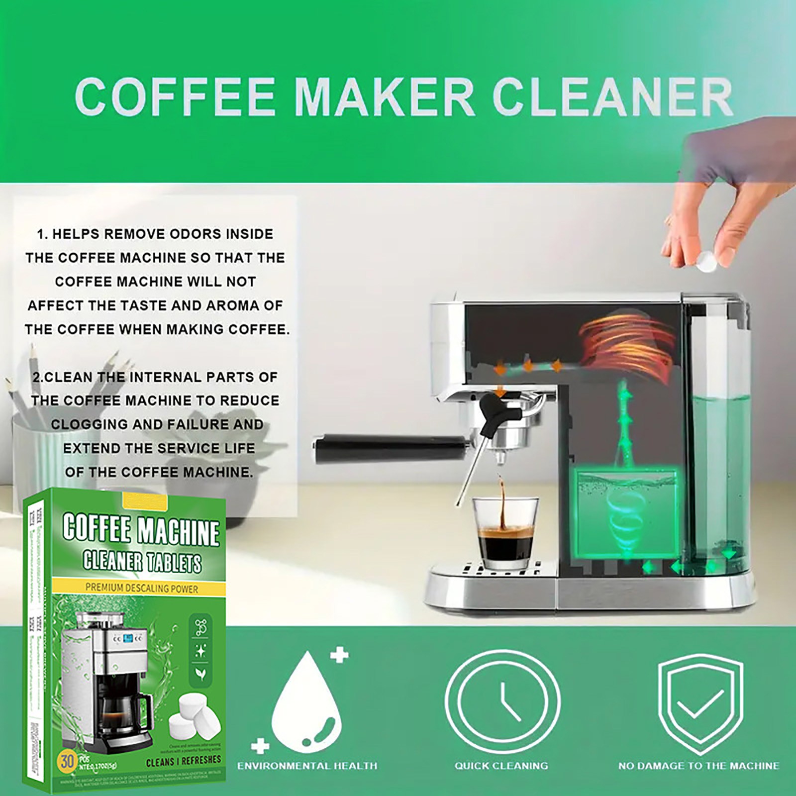 Coffee Machine Cleaning Tablet – Coffee Equipment Cleaner Bewertung und Preis
