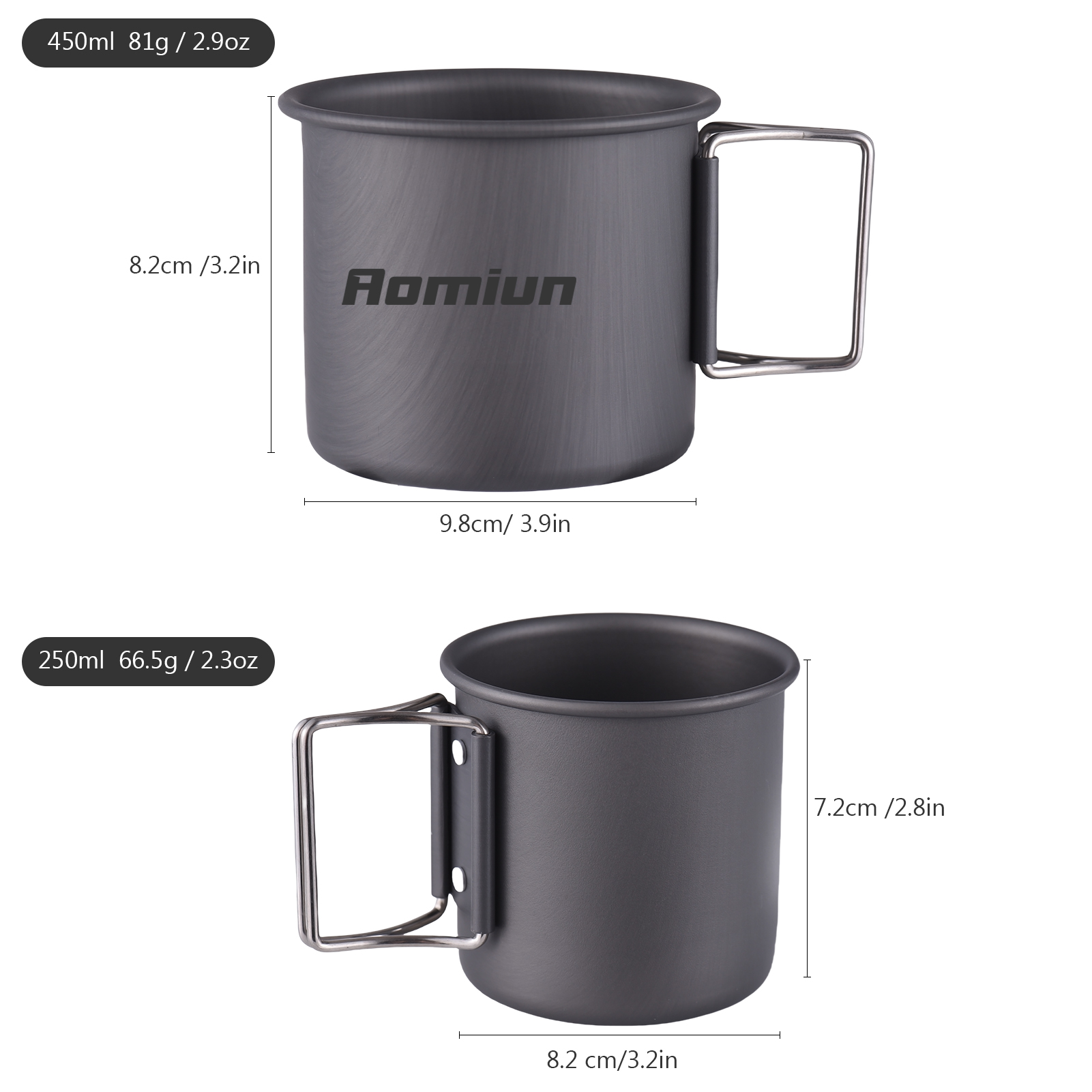 2 Pcs Camping Mug Outdoor Coff – Coffee Equipment And Supplies Bewertung und Preis