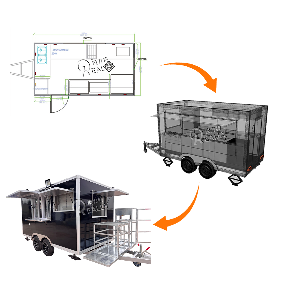 High Quality Food Truck Stainl – Quality Coffee Equipment Bewertung und Preis