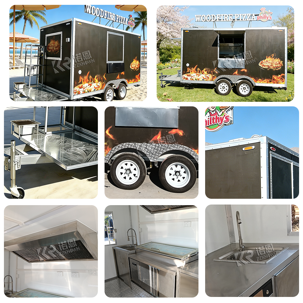 Customized Mobile Food Trailer – Coffee Equipment For Sale Bewertung und Preis