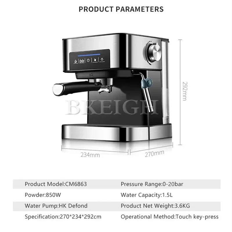 Retro Italian Espresso Machine – Coffee Equipment Home Bewertung und Preis