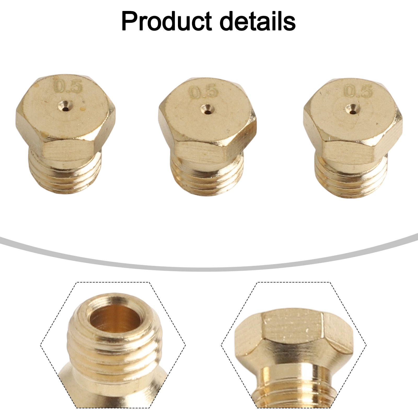 20pcs/set Burner Nozzle 0.5mm  – Steam Wand Tip Bewertung und Preis
