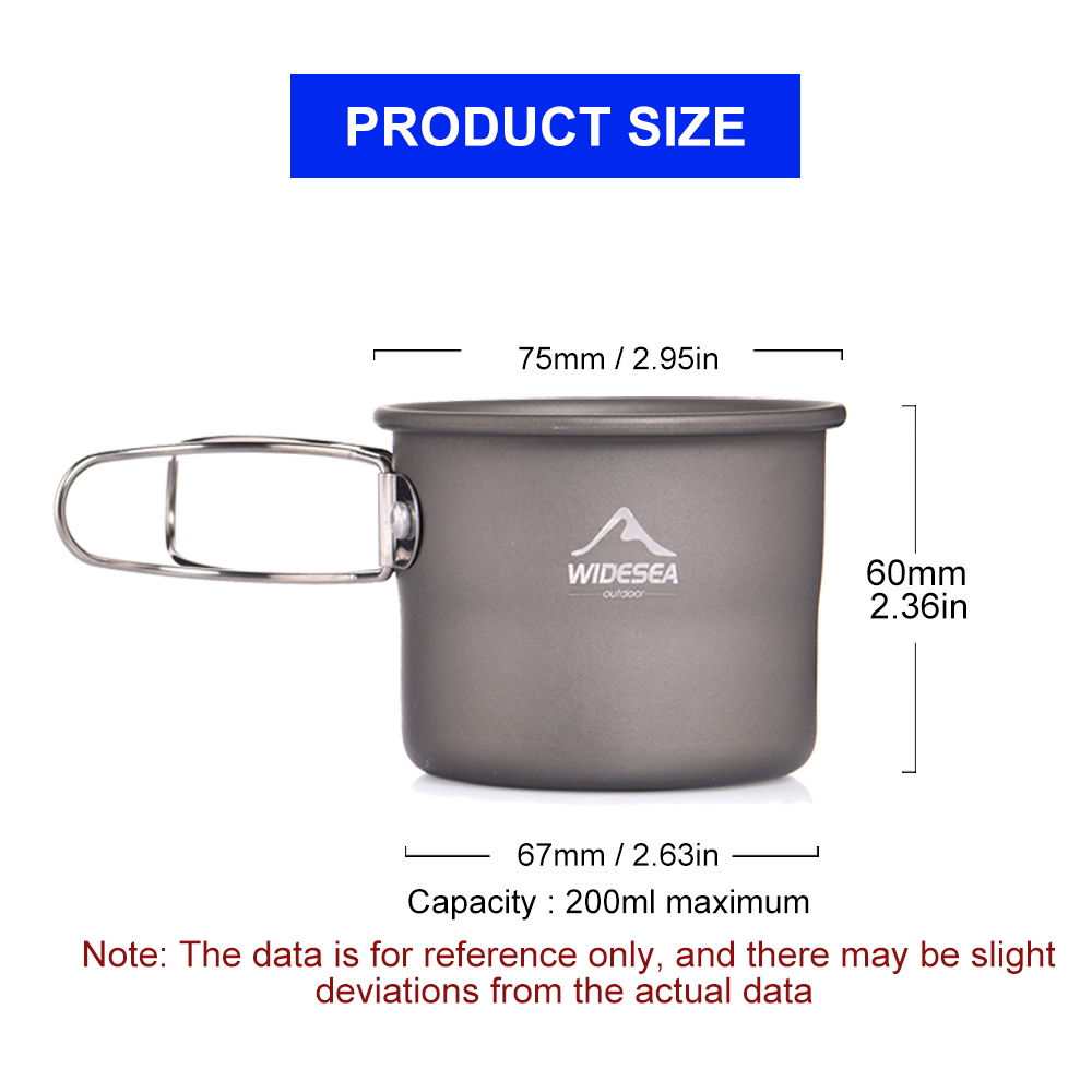 Widesea Camping Mug Outdoor Co – Coffee Equipment And Supplies Bewertung und Preis