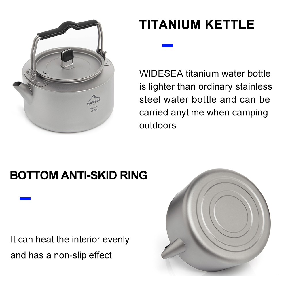 Widesea Camping Titanium Kettl – Coffee Equipment And Supplies Bewertung und Preis