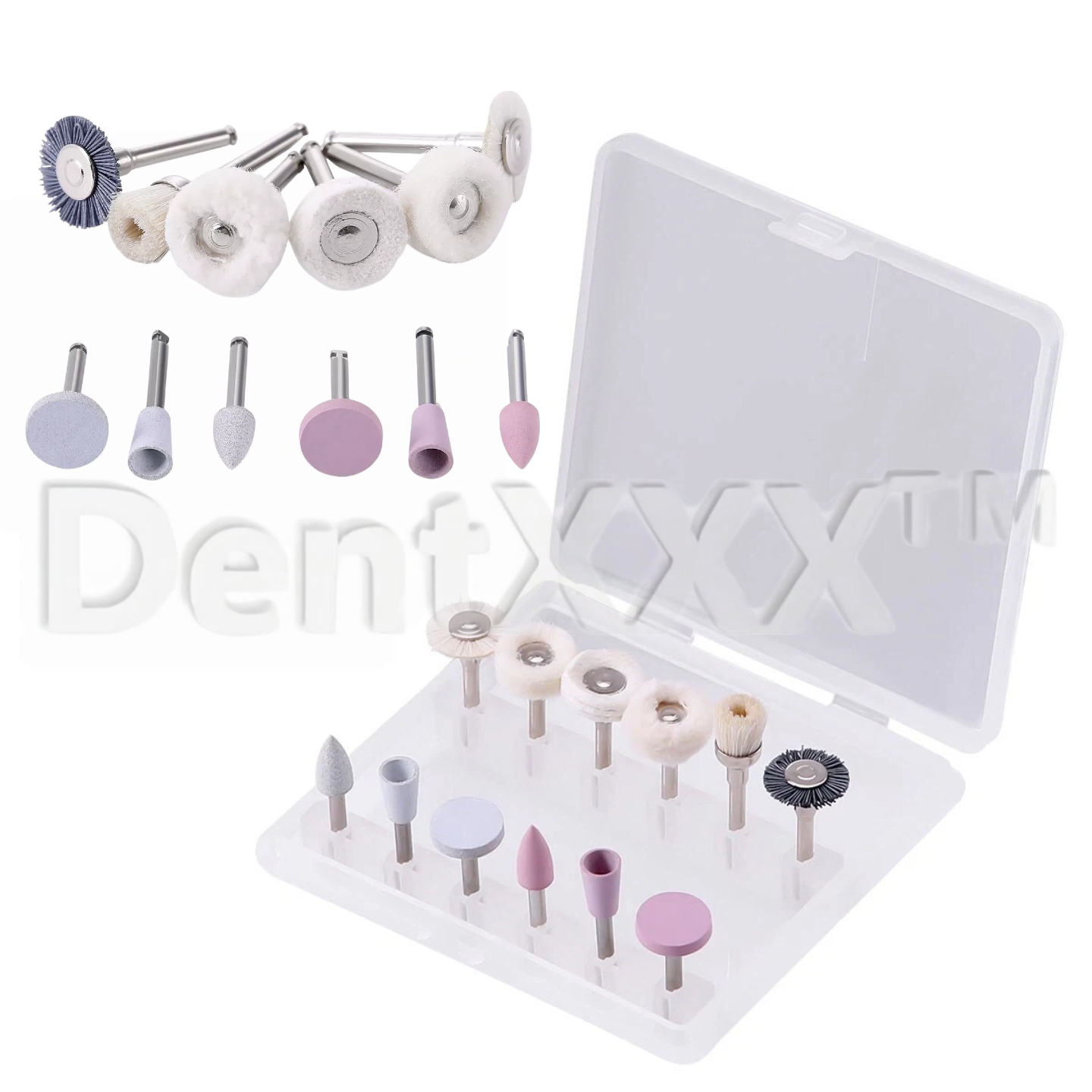 12Pcs Composite Polishing Kit, – Group Head Brush Bewertung und Preis