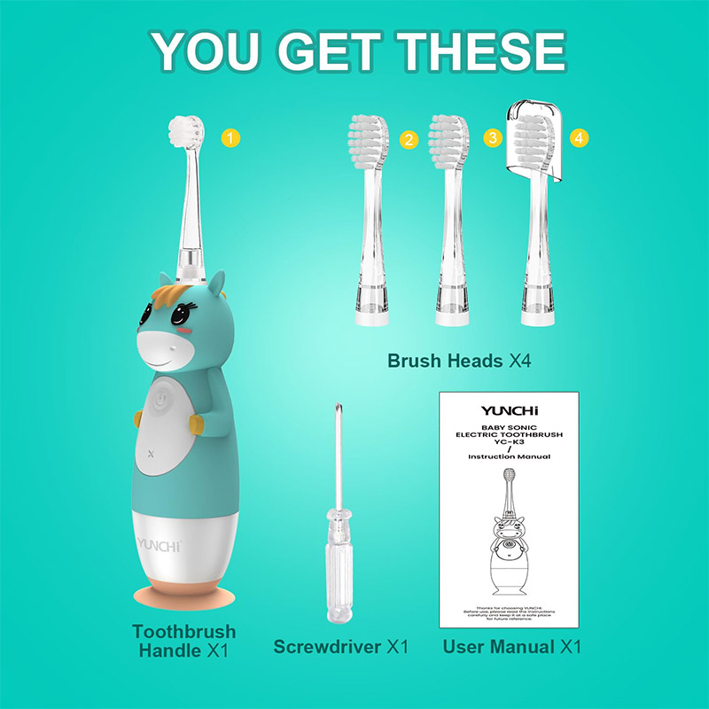 Children's Electric Toothbrush – Group Head Brush Bewertung und Preis