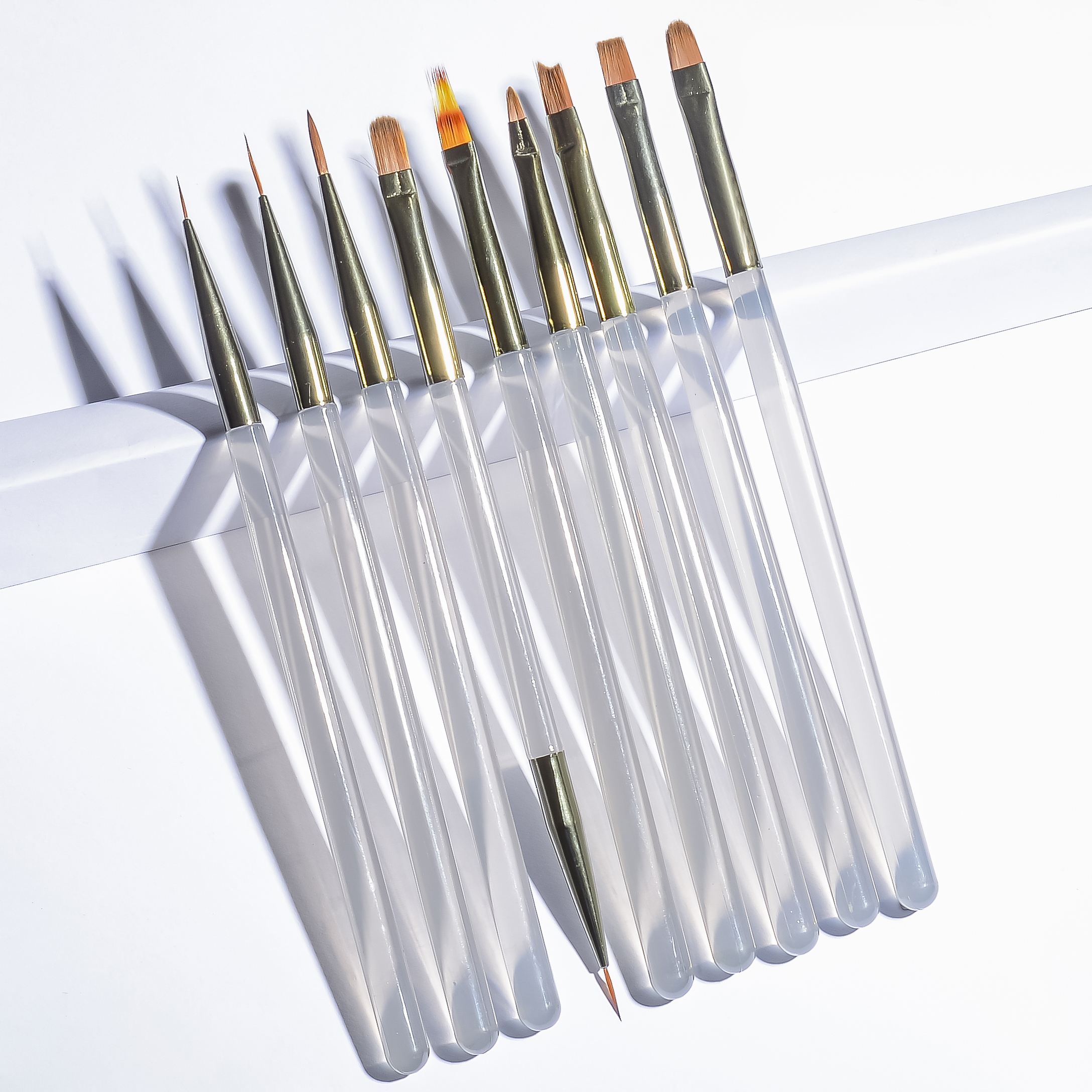 9pcs nail art brush set,includ – Group Head Brush Bewertung und Preis
