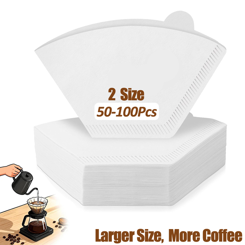 50/100 Pieces Coffee Filter Pa – Coffee Equipment Cleaner Bewertung und Preis