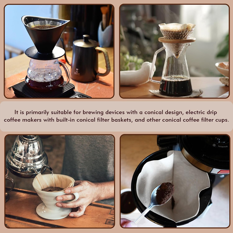 50/100 Pieces Coffee Filter Pa – Coffee Equipment Cleaner Bewertung und Preis